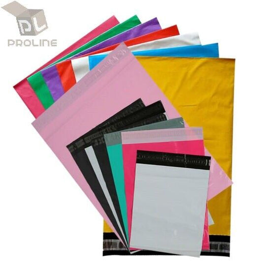 Any Size Poly Mailer Self Sealing Shipping Envelopes Mailing Bags Plastic 2.5Mil