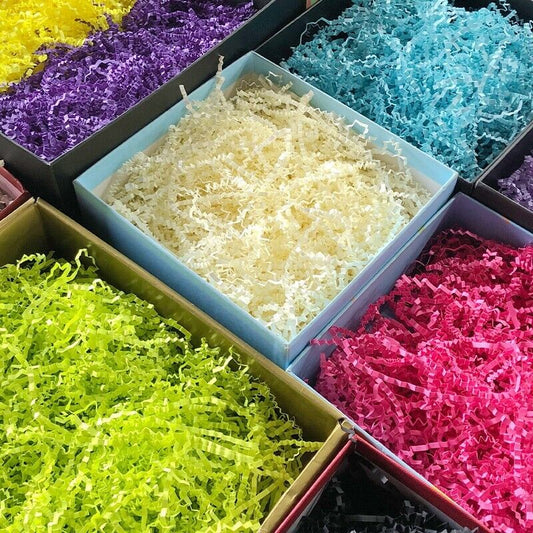 Crinkle Cut Paper Shred Easter Basket Grass Shredded Gift Box Filler