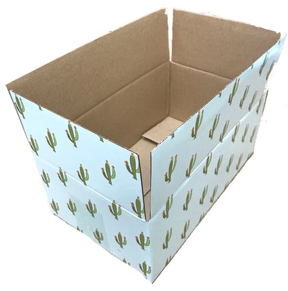 25 Designer Boxes corrugated custom printed Cardboard Box