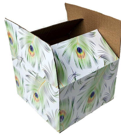 25 Designer Boxes corrugated custom printed Cardboard Box